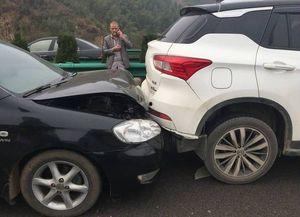 北京国产车追尾视频曝光  第1张